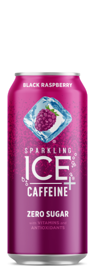 Sparkling Ice +Caffeine Black Raspberry