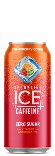 Sparkling Ice +Caffeine Strawberry Citrus