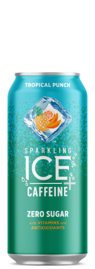 Sparkling Ice +Caffeine Tropical Punch