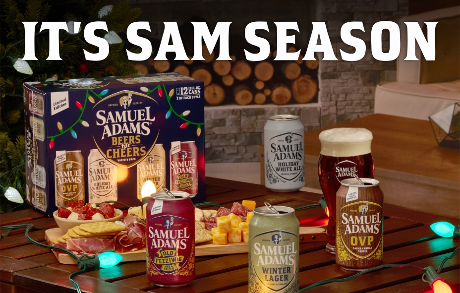 Sam Adams Beers for Cheers