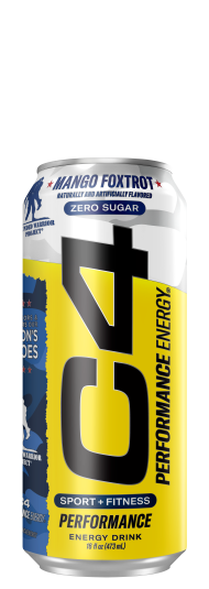 C4 Energy Drink, Performance, Zero Sugar, Mango Foxtrot - Brookshire's