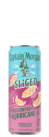 Captain Morgan Sliced Passionfruit Hurricane