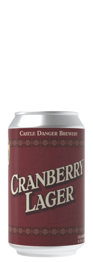 Castle Danger Cranberry Lager