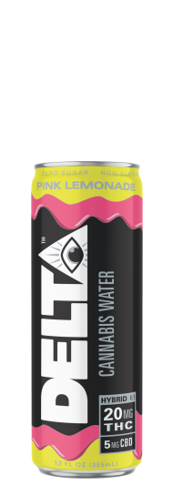 Delta 9 Cannabis Water Pink Lemonade