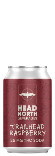 Head North Trailhead Raspberry 25mg