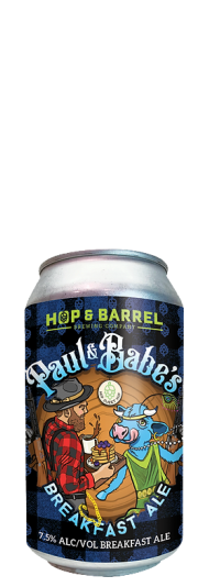 Hop & Barrel Paul & Babe's Breakfast Ale