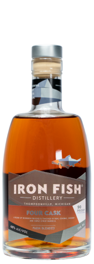 Iron Fish Four Cask Bourbon Whiskey