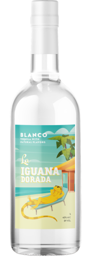 La Iguana Dorada Blanco