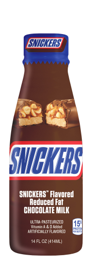 Snickers Flavored Chocolate Milk