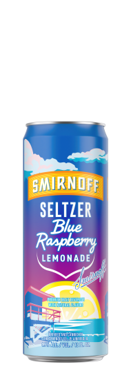 Smirnoff Seltzer Blue Raspberry Lemonade