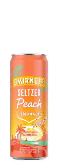 Smirnoff Seltzer Peach Lemonade