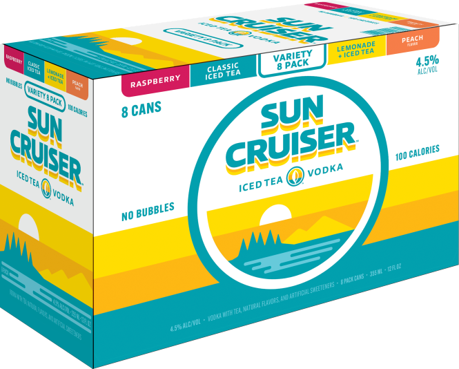 Sun Cruiser Iced Tea + Vodka Variety