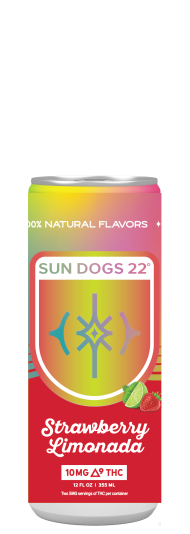 Sun Dogs Strawberry Limonada 10mg THC