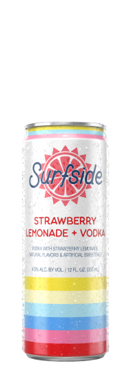 Surfside Strawberry Lemonade + Vodka