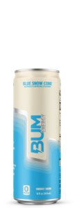 Bum Energy Blue Snow Cone