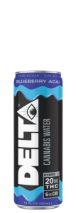 Delta 9 Cannabis Water Blueberry Acai