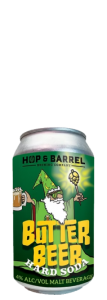 Hop & Barrel Butter Beer Hard Soda