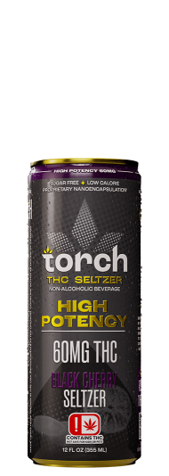 Torch 60mg THC Black Cherry Seltzer