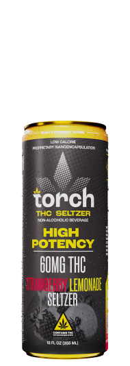 Torch 60mg THC Strawberry Lemonade Seltzer