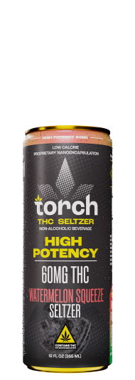 Torch 60mg THC Watermelon Squeeze Seltzer