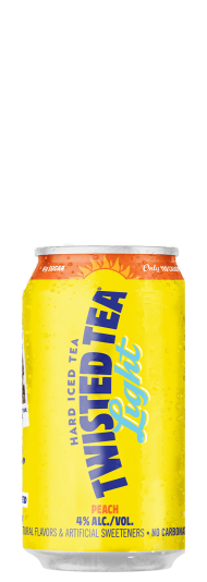 Twisted Tea Light Peach