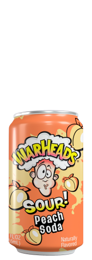 Warheads Sour Peach Soda