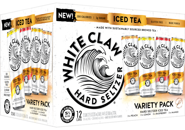 Beer White Claw Lemon Iced Tea Bills Distributing